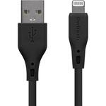 バイオマス素材使用 耐屈曲2万回以上 急速充電2.4A/データ転送  USB Type-A to Lightning エコナミクスケーブル OWLTECH(オウルテック)