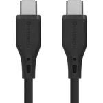 バイオマス素材使用 耐屈曲2万回以上 PD60W充電/データ転送 USB Type-C to USB Type-C エコナミクスケーブル OWLTECH(オウルテック)