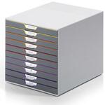 バリカラーレターケース 10段 DURABLE