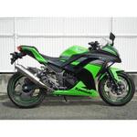 BT4250JM S/O ラウンド・ソリッドチタンサイレンサー 13-17 Ninja250 WR’S(ダブルアールズ)