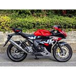 LA3140JM フルEX ラウンド・ステンレスサイレンサー 22- GSX-R125 WR’S(ダブルアールズ)
