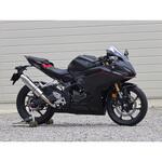 ダブルアールズ WR'S ラウンド スリップオンマフラー 23年- CBR250RR ステンレスサイレンサー BF1245JM HD店