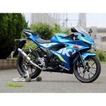 LM3125JM フルEX ST-OVAL 焼き色タイプ 18-21 GSX-R125 WR’S(ダブルアールズ)