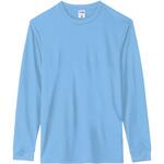 4.3オンスドライロングスリーブTシャツ(ポリジン加工) LIFEMAX