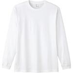 5.6オンスハイグレードロングスリーブTシャツ(ホワイト) SELECT