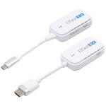 EZCASTPOCKET-C1R1-AC ワイヤレス USB-C to HDMI【 USB/AC変換アダプタ付属モデル】 プリンストン