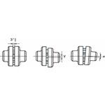 MH-130G ハイパーフレックスカップリング MH形 三ツ星ベルト