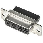 1658682-1 TE Connectivity D-subコネクタ， 26極， メス， ケーブルマウント， 1658682-1 TE Connectivity Japan(旧:TYCOELECTRONICS(タイコエレクトロニクス))