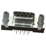 1-5747150-6 TE Connectivity D-subコネクタ， 9極， メス， スルーホール実装， 1-5747150-6 TE CONNECTIVITY