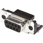 5747844-4 TE Connectivity D-subコネクタ， 9極， メス， スルーホール実装， 5747844-4 TE CONNECTIVITY
