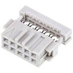 1-215882-0 TE Connectivity IDCコネクタ 2.54mmピッチ 10極 2列 メス， AMP-LATCHシリーズ， 1-215882-0 TE CONNECTIVITY