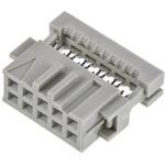 1-215911-0 TE Connectivity IDCコネクタ 2.54mmピッチ 10極 2列 メス， AMP-LATCHシリーズ， 1-215911-0 TE CONNECTIVITY