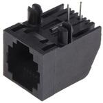 5555165-5 TE Connectivity RJ11コネクタ， メス， RJ11コネクタ， スルーホール実装， Cat3， 5555165-5 TE CONNECTIVITY