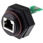 1-1546409-1 TE Connectivity RJ45 モジュラーコネクタ， メス， RJ45コネクタ， ケーブルマウント， Cat5， 1-1546409-1 TE CONNECTIVITY
