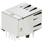 5406296-1 TE Connectivity RJ45 モジュラーコネクタ， メス， RJ45コネクタ， スルーホール実装， Cat5e， 5406296-1 TE CONNECTIVITY