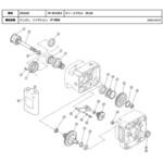 電気チェーンブロック ER028S_ピニオン、フリクション、ギヤ関係 KITO(キトー)