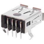 1903814-1 TE Connectivity USBコネクタ A タイプ， メス スルーホール実装 1903814-1 TE CONNECTIVITY