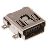 1734035-2 TE Connectivity USBコネクタ B タイプ， メス 表面実装 1734035-2 TE CONNECTIVITY