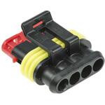 282088-1 TE Connectivity アクセサリ AMP Superseal 1.5シリーズ ストレート メス 4 282088-1 TE CONNECTIVITY