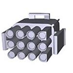 1-480708-0 TE Connectivity コネクタハウジング 12極 ピッチ：6.35mm 3列 1-480708-0 TE CONNECTIVITY