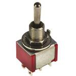 4-1825139-2 TE Connectivity トグルスイッチ， DP3T， パネルマウント， オン-オン-(オン)， 4-1825139-2 TE Connectivity Japan(旧:TYCOELECTRONICS(タイコエレクトロニクス))