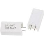 SQMW522RJ TE Connectivity 巻線 巻線型リード線形抵抗器 5W 22Ω ±5%， SQMW522RJ TE CONNECTIVITY