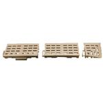 600030 カラースノコジョイントRE フチ+ 75mm×150mm クリーム ミヅシマ工業