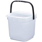 密閉バケツ・ミニ 角 15L アズワン