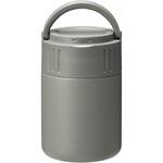 モグモグ キャリースープマグ 350ml  チャコール カクセー