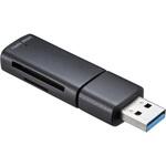 ADR-5MSD1BK カードリーダー_USB 5Gbps サンワサプライ