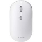 マウス Bluetooth/無線 2.4GHz両対応 薄型 充電式 最大3台切替 静音 4ボタン Slint エレコム