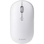 マウス Bluetooth/無線 2.4GHz両対応 薄型 充電式 最大3台切替 静音 4ボタン Slint エレコム