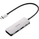USB-C ハブ ドッキングステーション HDMI 4K/60Hz PD対応 4ポート USB-A×2 スリム エレコム