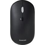 マウス Bluetooth/無線 2.4GHz両対応 薄型 充電式 最大3台切替 静音 4ボタン Slint エレコム