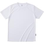 リサイクルポリエステルTシャツ ホワイト S フェリック