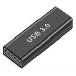 USBアダプタ USB Type-A(メス) - TYPE-A(メス) ストレートタイプ USB3.0 トライメイト