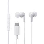 USB Type-C イヤホン 有線 カナル型 マイク付き 通話可能 DAC搭載 高音質 音量調節 1.2m エレコム USB Type-C イヤホン 有線 カナル型 マイク付き 通話可能 DAC搭載 高音質 音量調節 1.2m エレコム