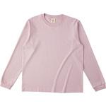 OGL914-DPK-L オーガニックコットンロングスリーブTシャツ(リブ有) ダスティピンク L フェリック