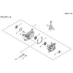 RM3127-PTD部品クランクケース 新ダイワ