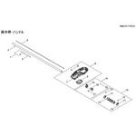 RM3127-PTD15部品操作桿・ハンドル 新ダイワ