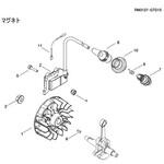 RM3127-GTD15部品マグネト 新ダイワ