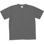 POT104-ダークグレー-S ファイバードライTシャツ ダークグレー S フェリック
