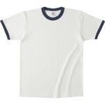 OE1121-NTR/DNM-M オープンエンド マックスウェイト リンガーTシャツ ナチュラル/デニム M フェリック