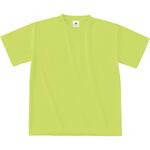POT104-蛍光イエロー-5XL ファイバードライTシャツ 蛍光イエロー 5XL フェリック