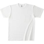 OE1119-NTR-S オープンエンド マックスウェイト バインダーネックポケットTシャツ ナチュラル S フェリック