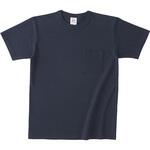 OE1119-NVY-XXL オープンエンド マックスウェイト バインダーネックポケットTシャツ ネイビー XXL フェリック