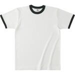 OE1121-NTR/FRS-XL オープンエンド マックスウェイト リンガーTシャツ ナチュラル/フォレストグリーン XL フェリック