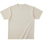PGT144-NTR-L ピグメントTシャツ ナチュラル L フェリック