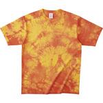 TDT148-ORG-L タイダイTシャツ オレンジ L フェリック