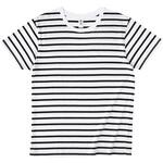SNB141-WHT/SBK-M ナローボーダーTシャツ ホワイト/ブラック  M フェリック